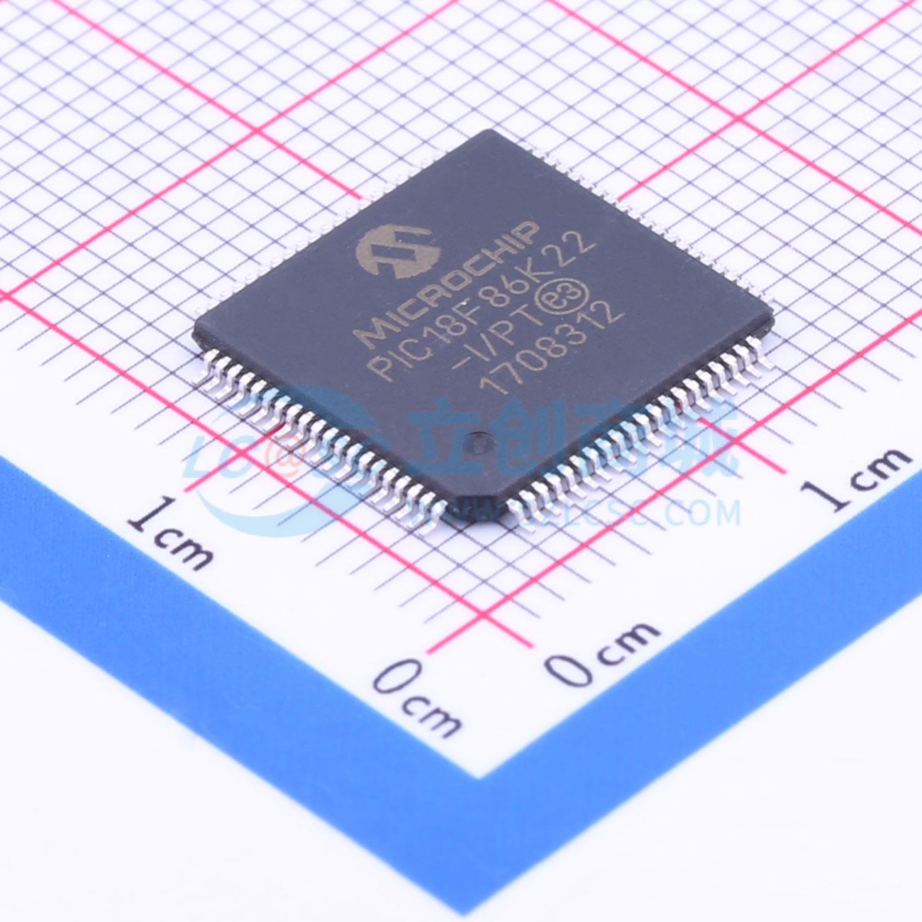 PIC18F86K22-I/PT实物图