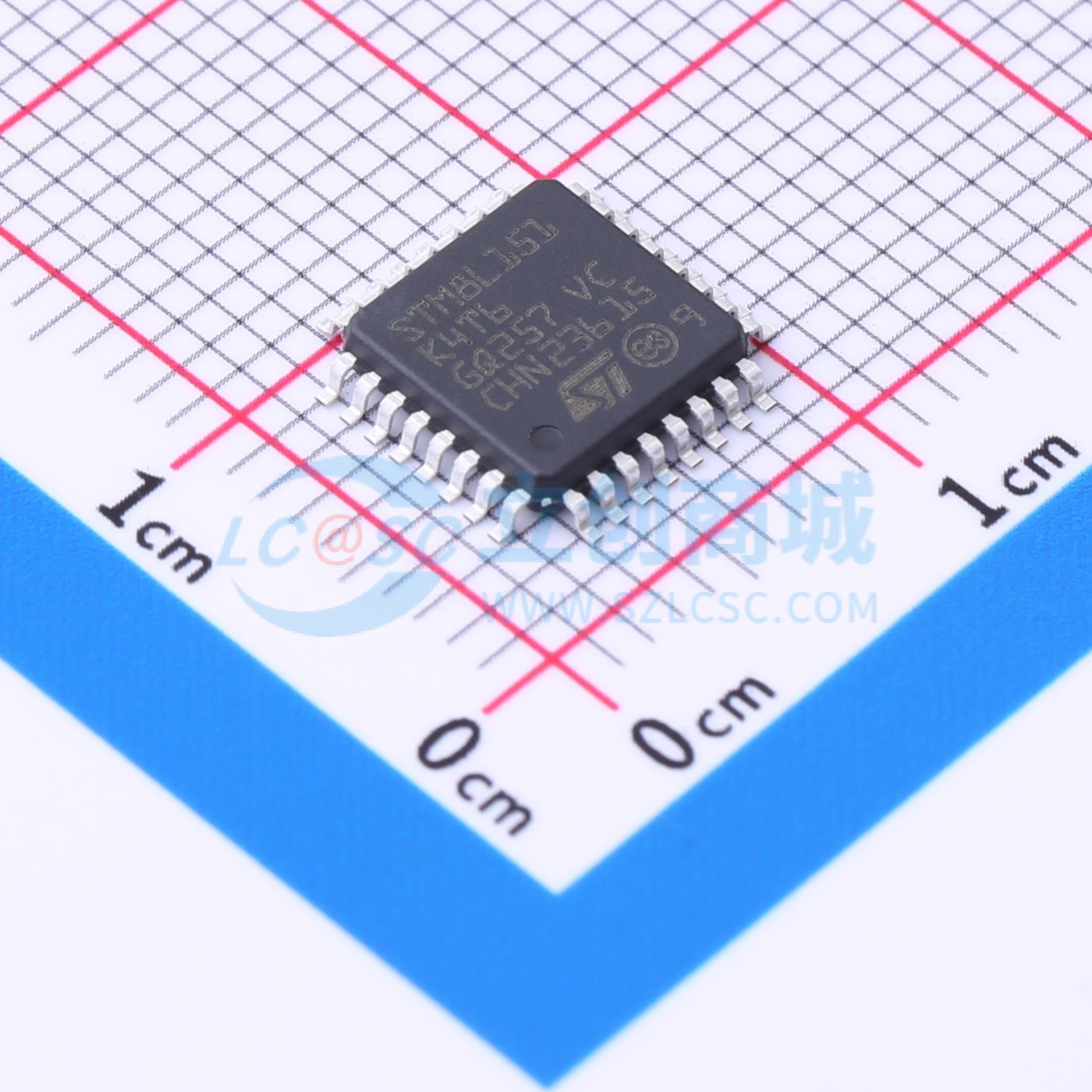 点击查看大图 STM8L151K4T6TR实物图