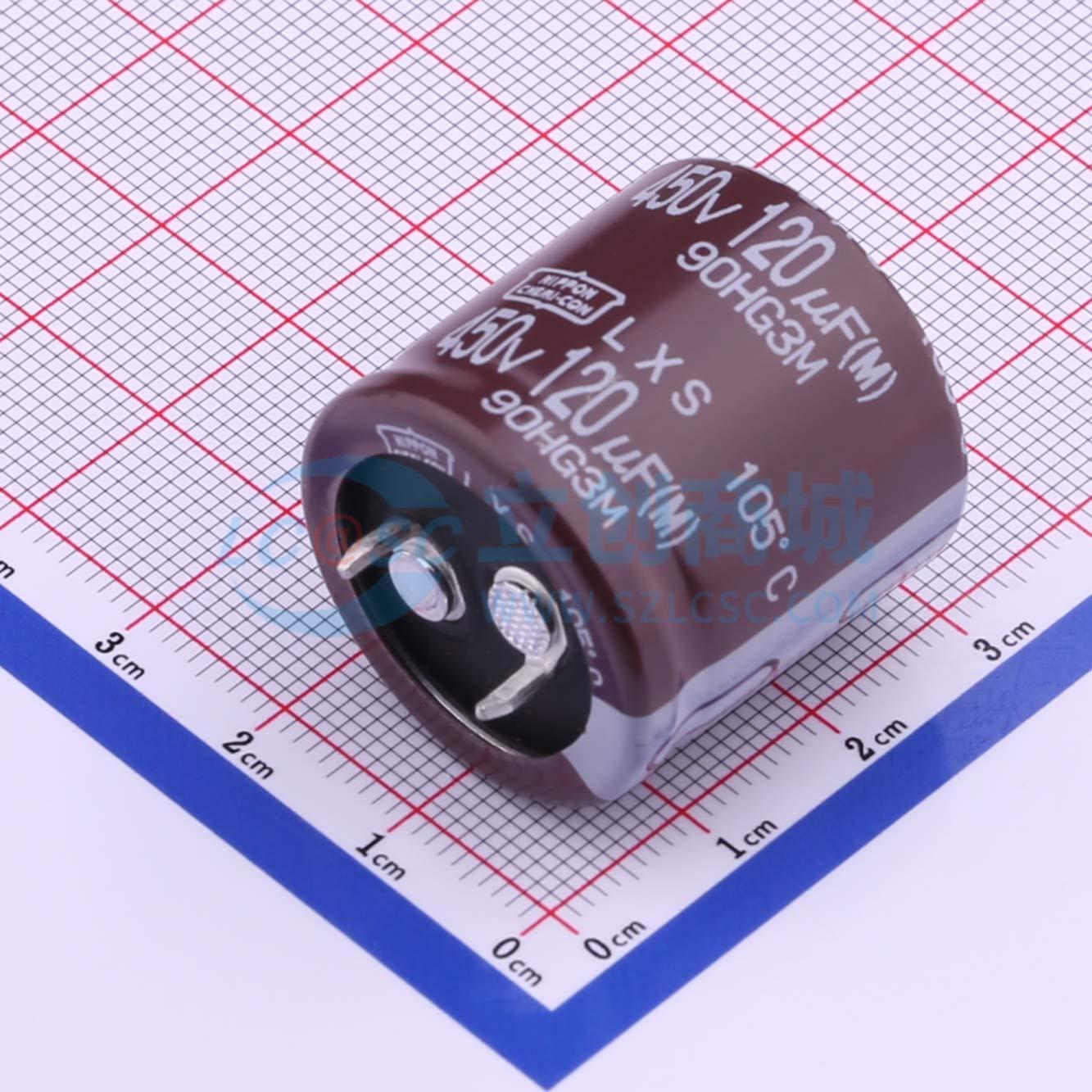 点击查看大图 ELXS451VSN121MQ25S实物图