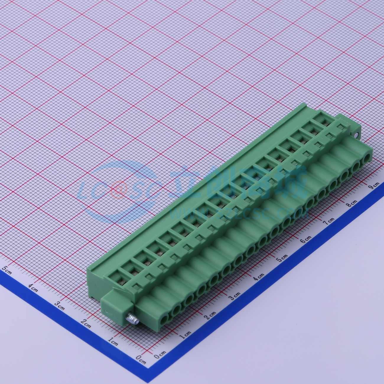 点击查看大图 DB2EKBM-5.08-18P-GN-S实物图