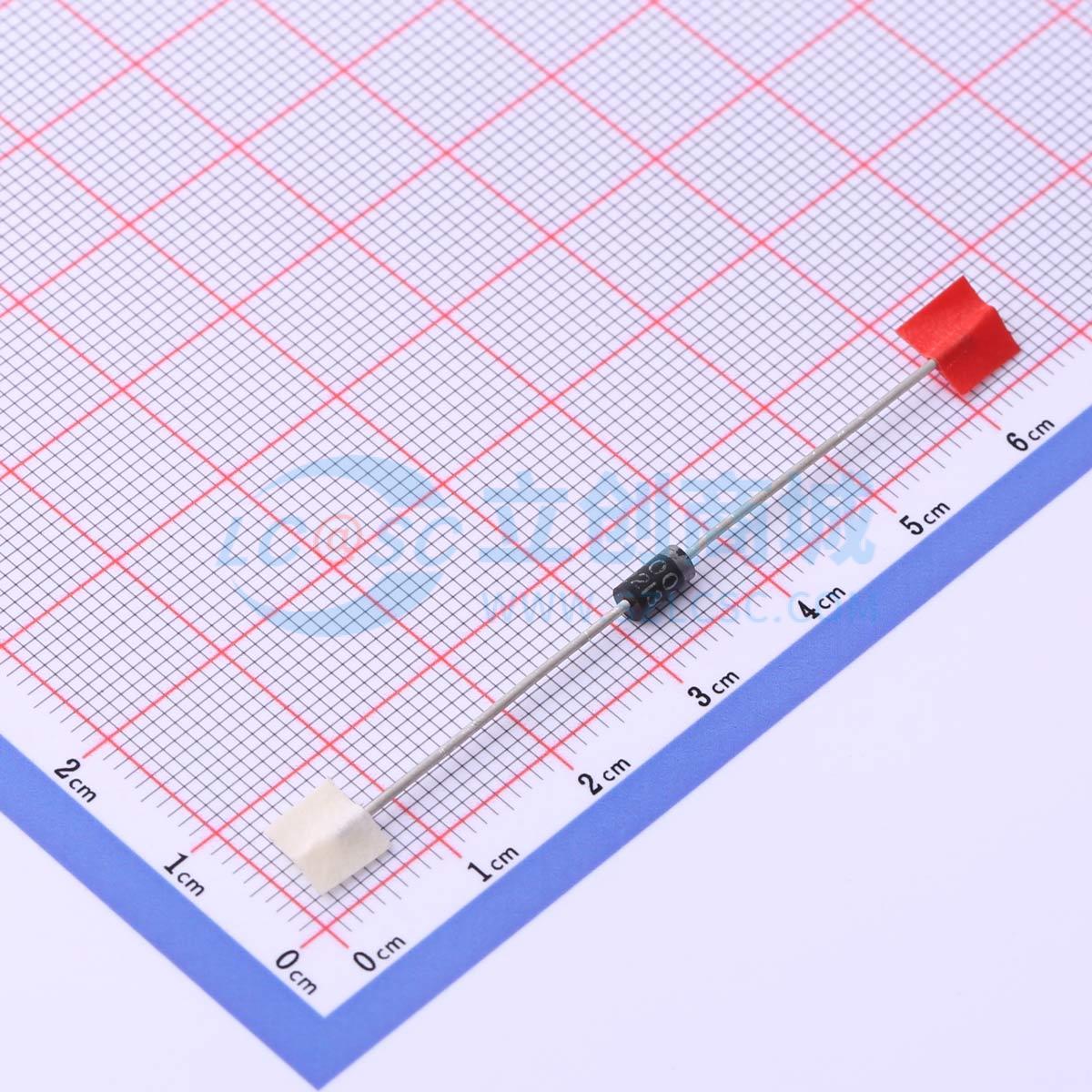 点击查看大图 1N4004-E3/73实物图