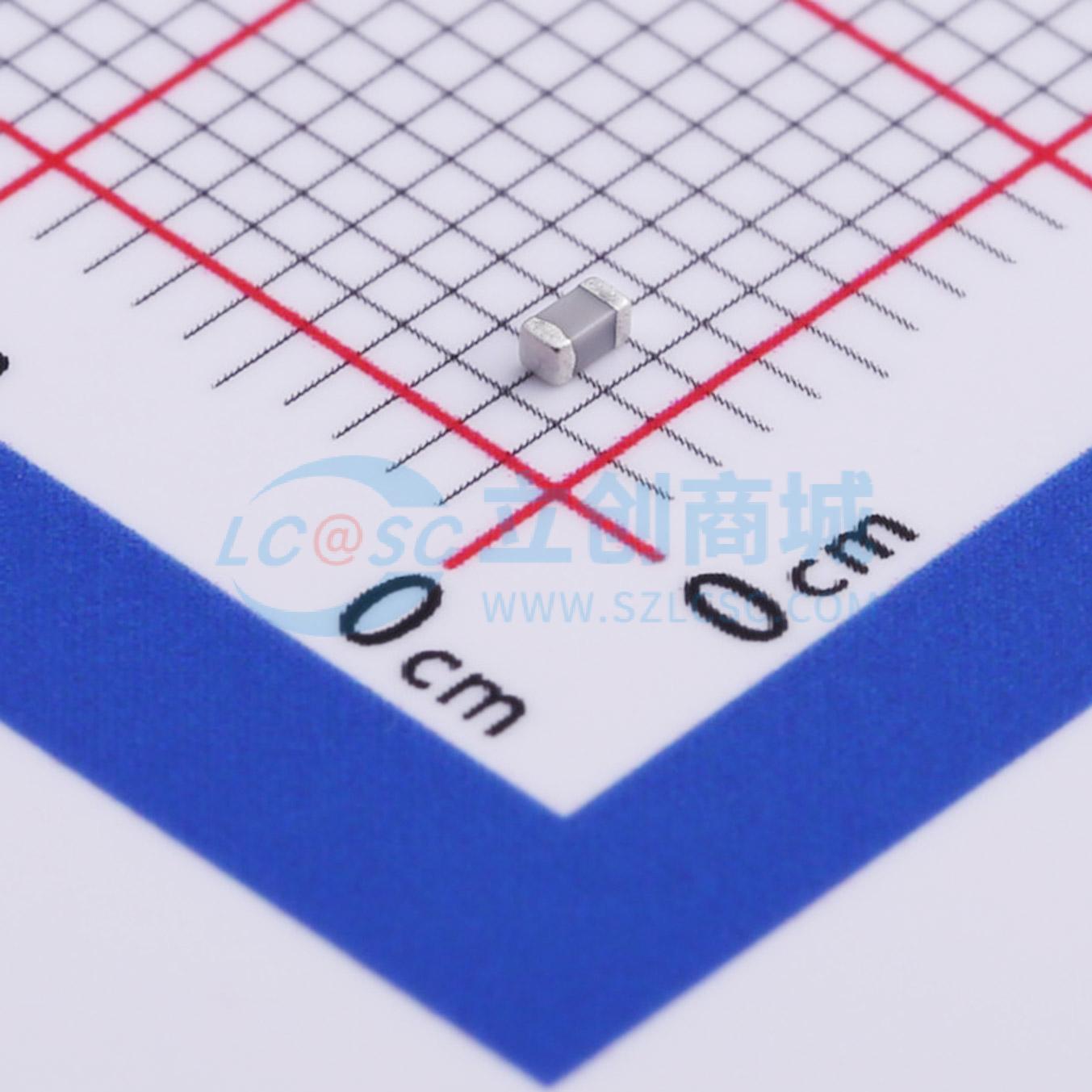 点击查看大图 C1608C0G2E121JT000N实物图