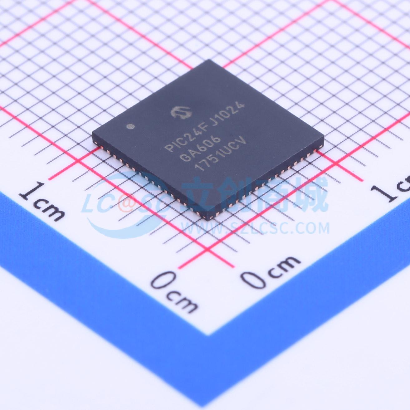 点击查看大图 PIC24FJ1024GA606-I/MR实物图