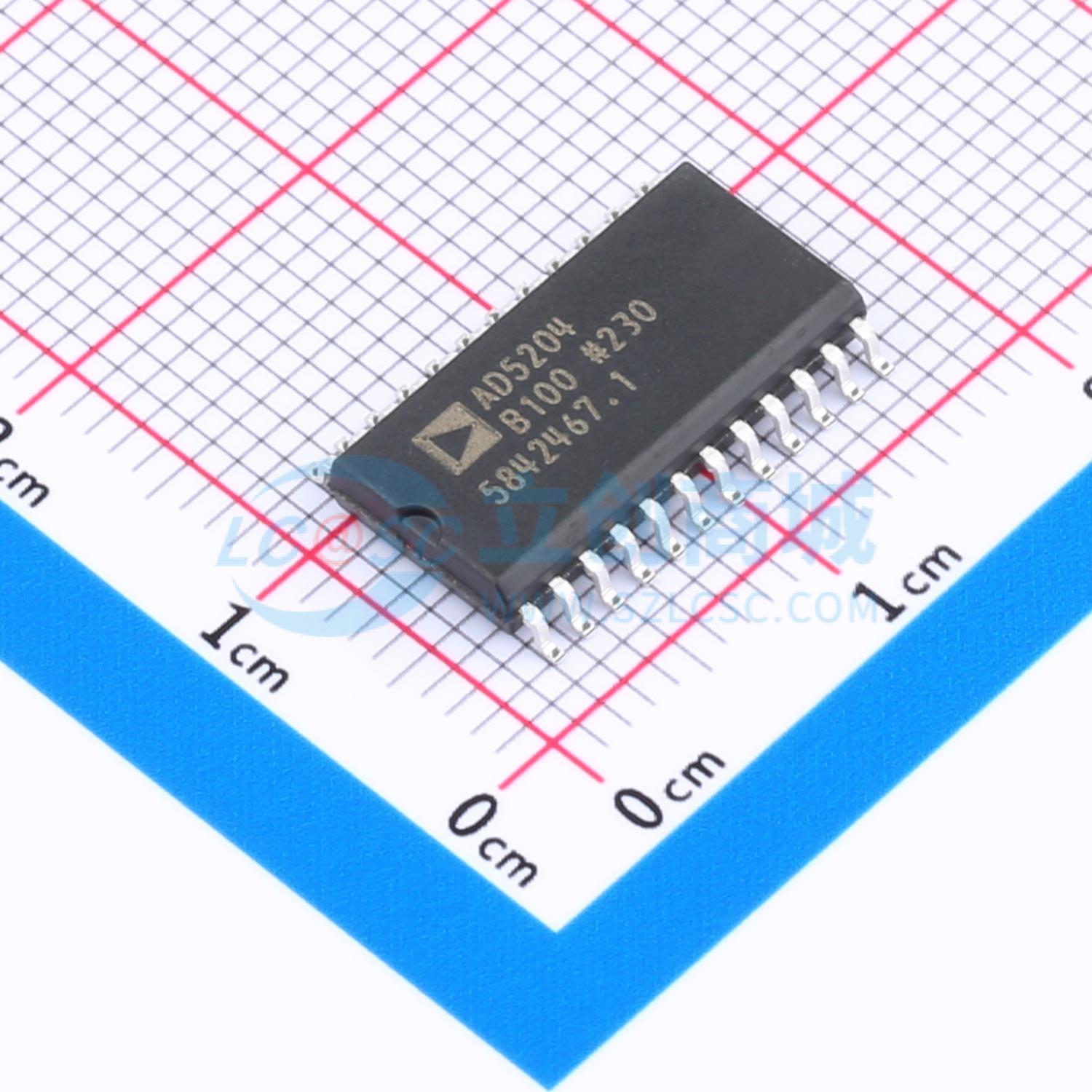 AD5204BRZ100实物图