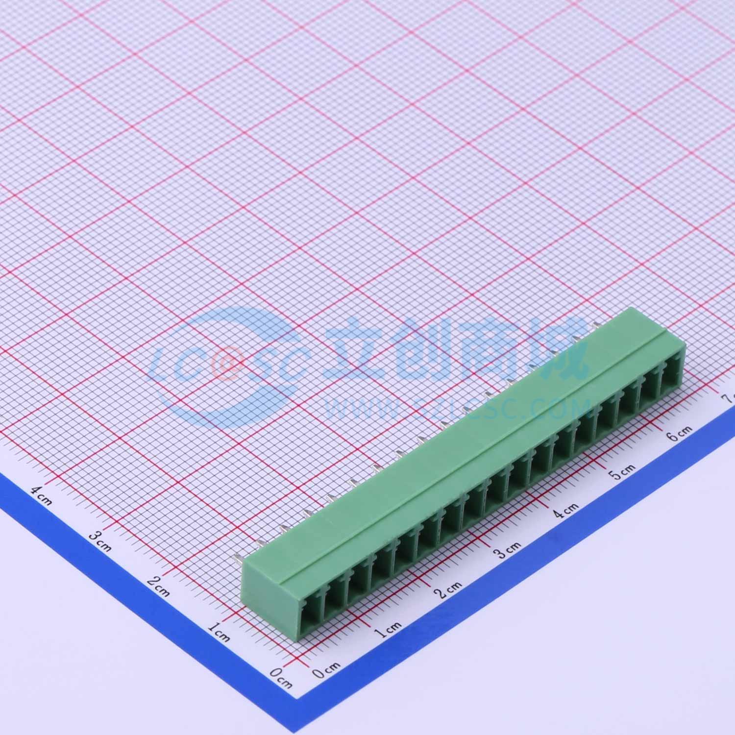 点击查看大图 DB2EVC-3.81-17P-GN实物图