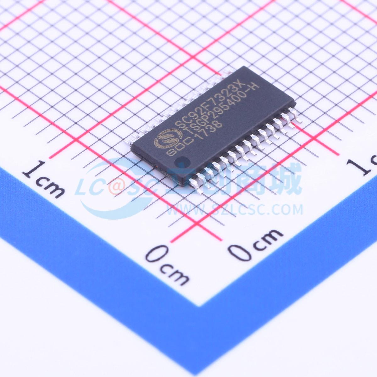 点击查看大图 SC92F7323X28U实物图