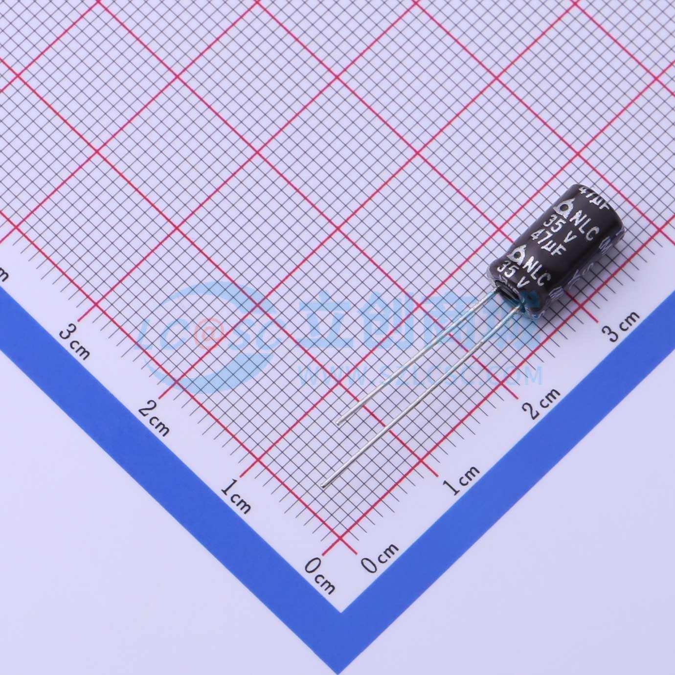 点击查看大图 NLC 35V47 6.3*11实物图