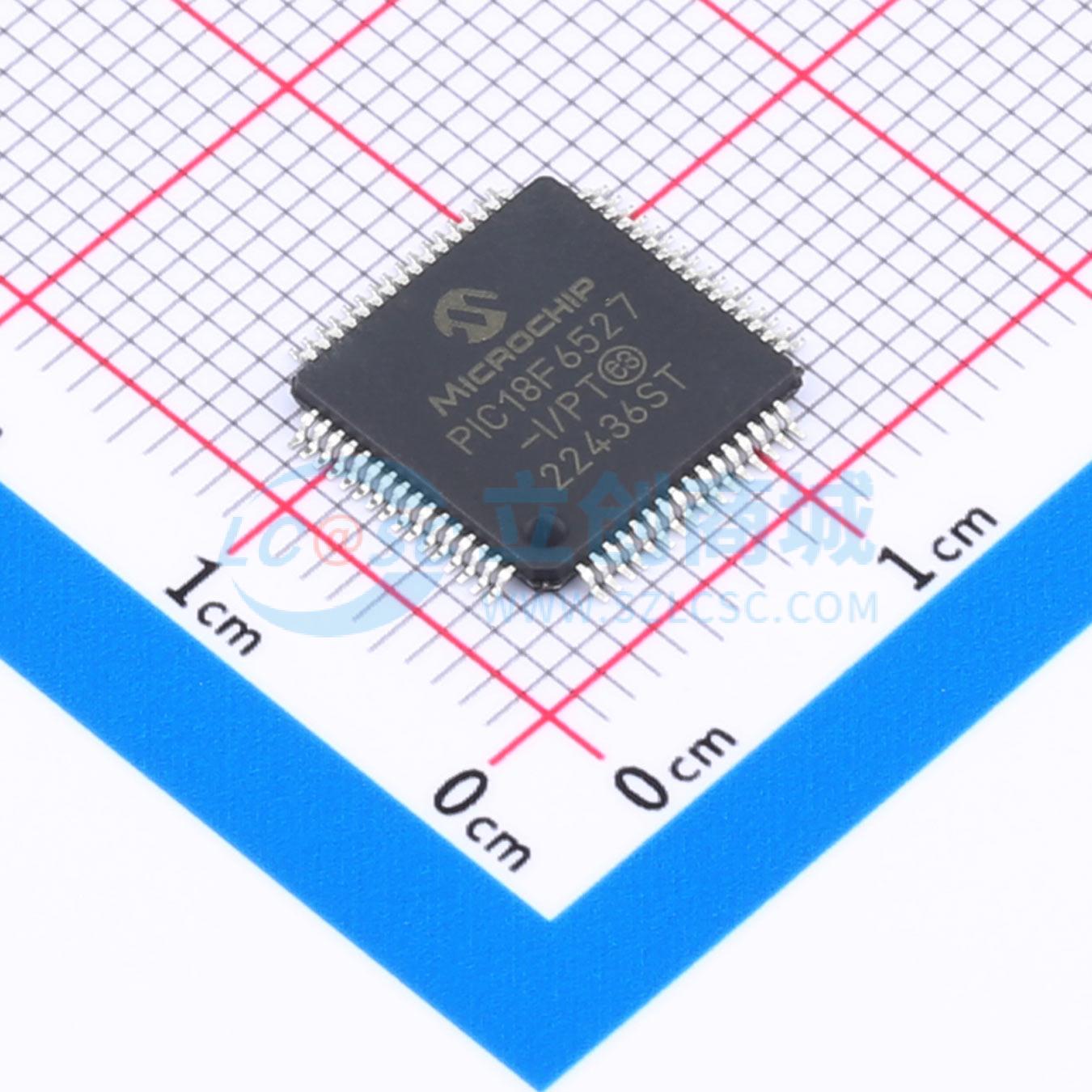 PIC18F6527-I/PT实物图