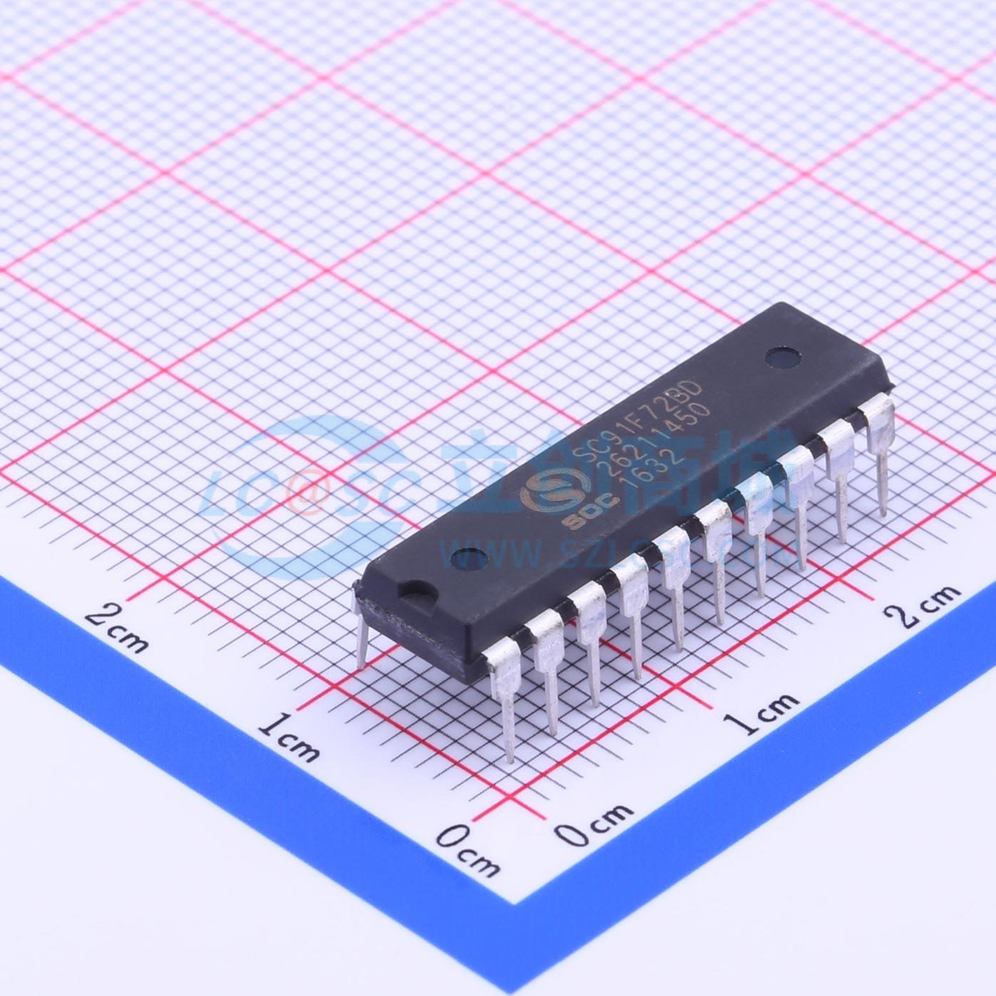 点击查看大图 SC91F72BD20U实物图