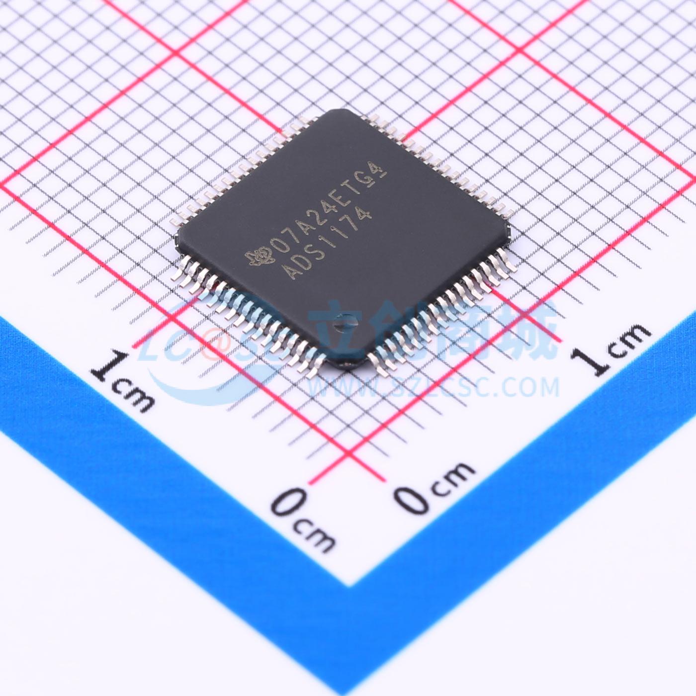 点击查看大图 ADS1174IPAPT实物图