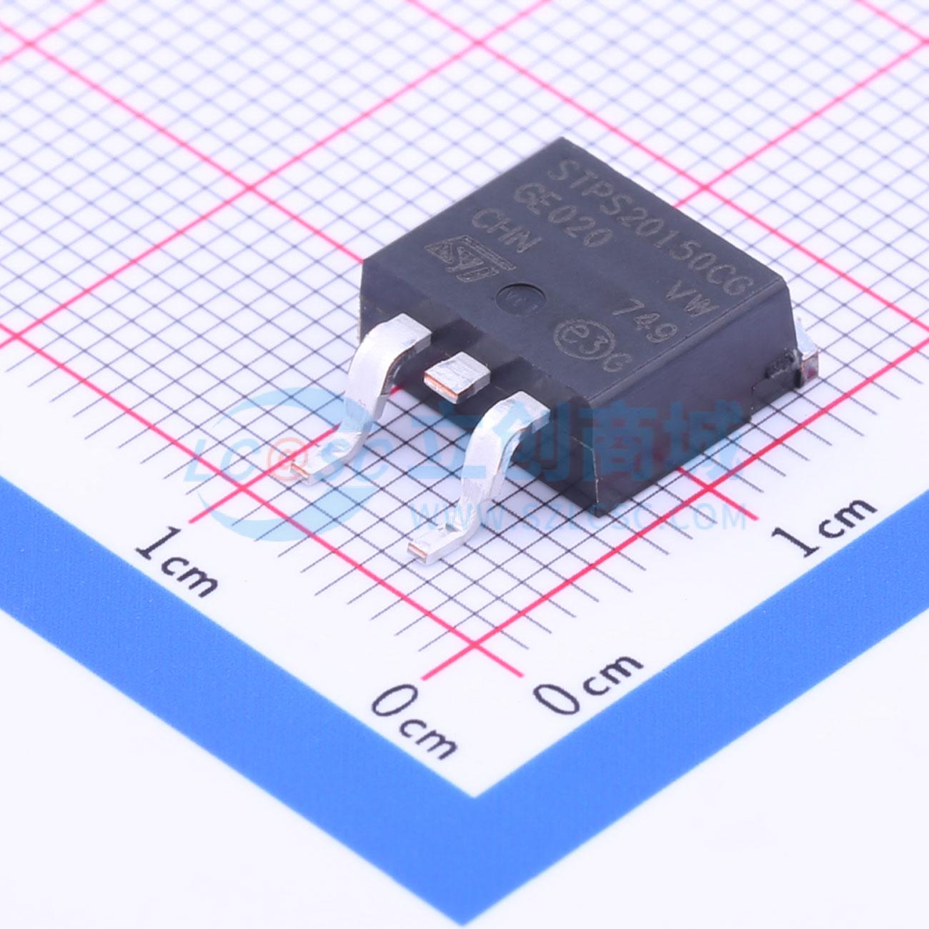 点击查看大图 STPS20150CG-TR实物图