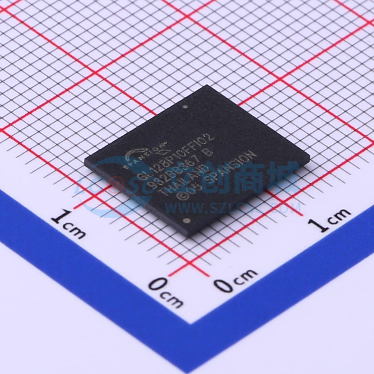 S29GL128P10FFI020实物图