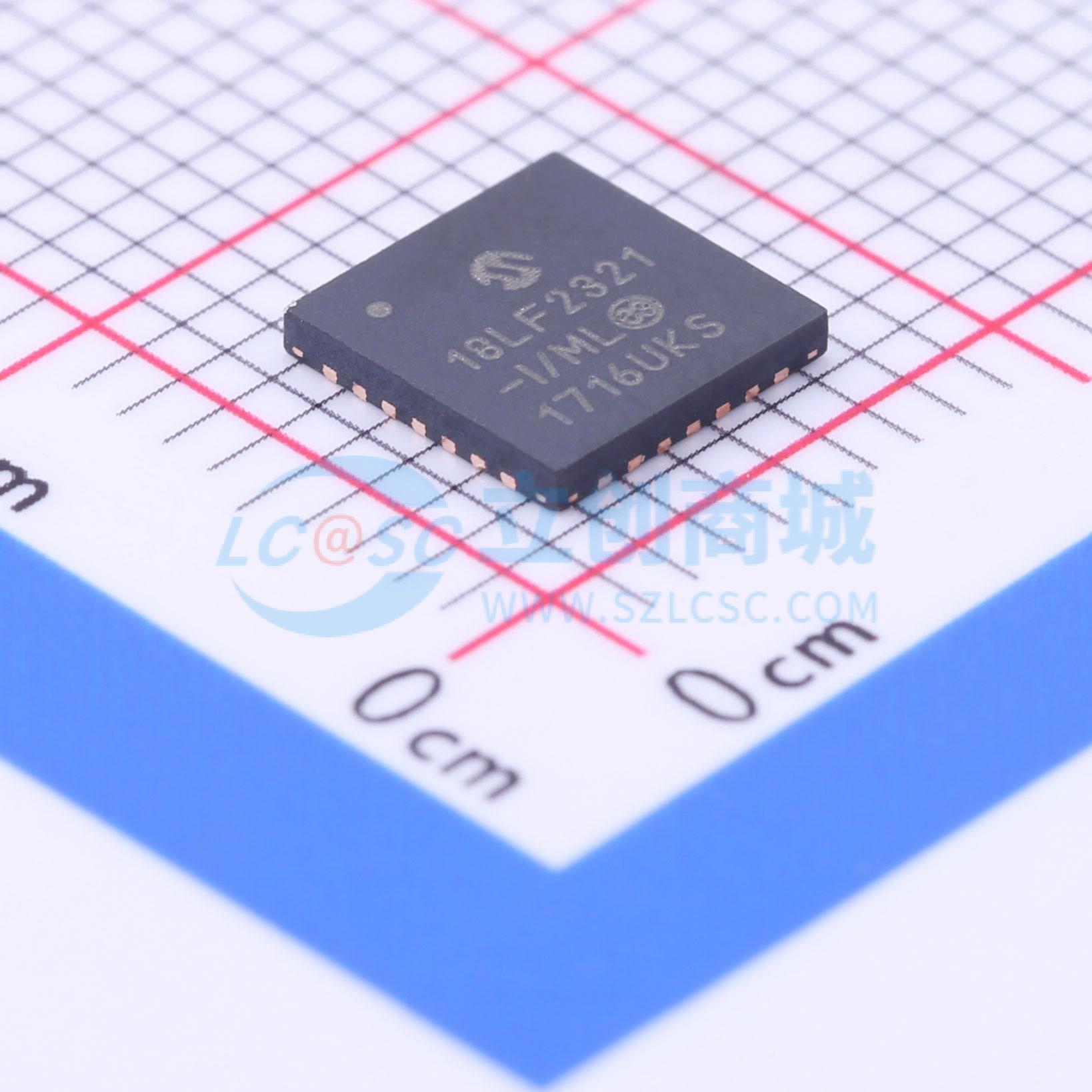 点击查看大图 PIC18LF2321-I/ML实物图