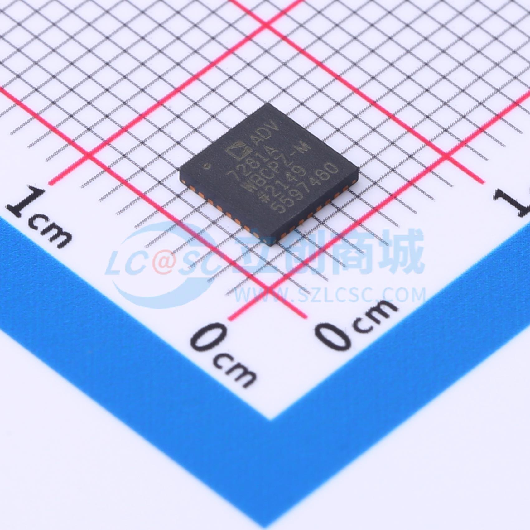 点击查看大图 ADV7281AWBCPZ-M实物图