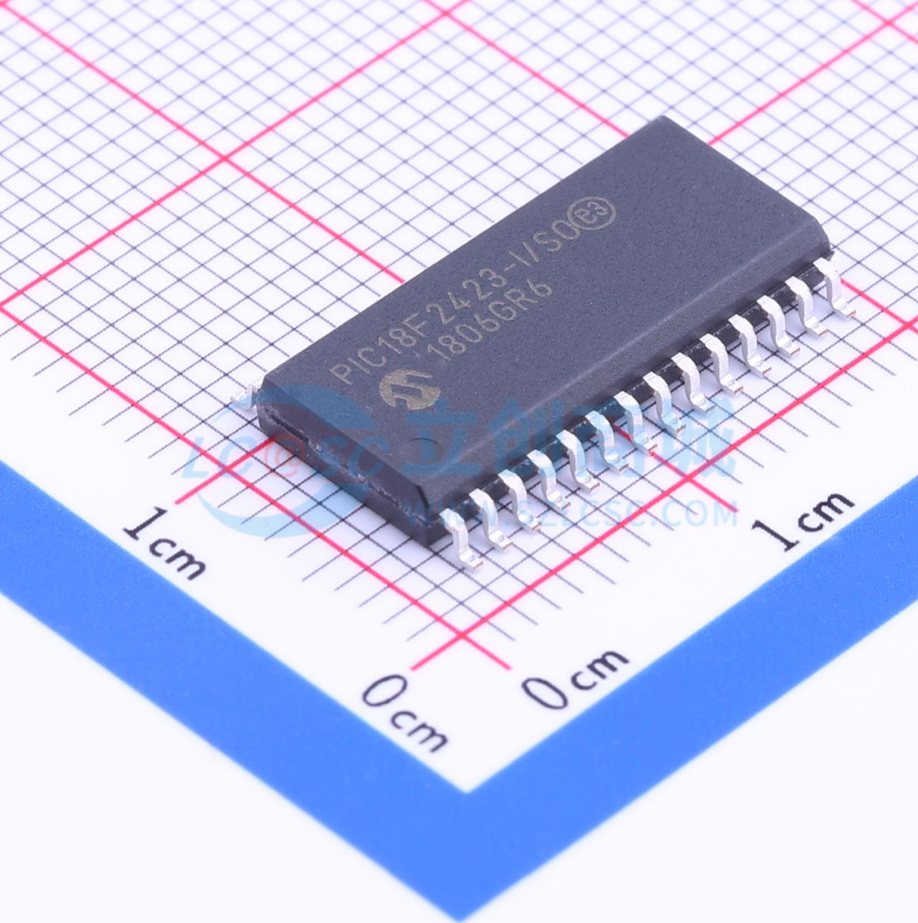 点击查看大图 PIC18F2423-I/SO实物图