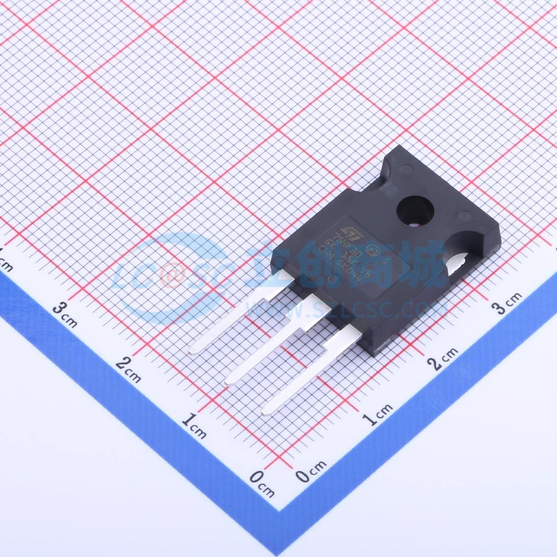 点击查看大图 STW75NF30实物图