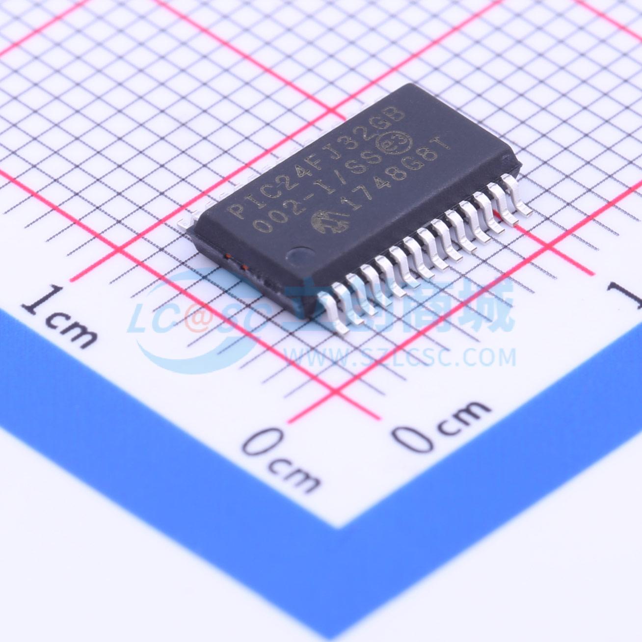 点击查看大图 PIC24FJ32GB002-I/SS实物图