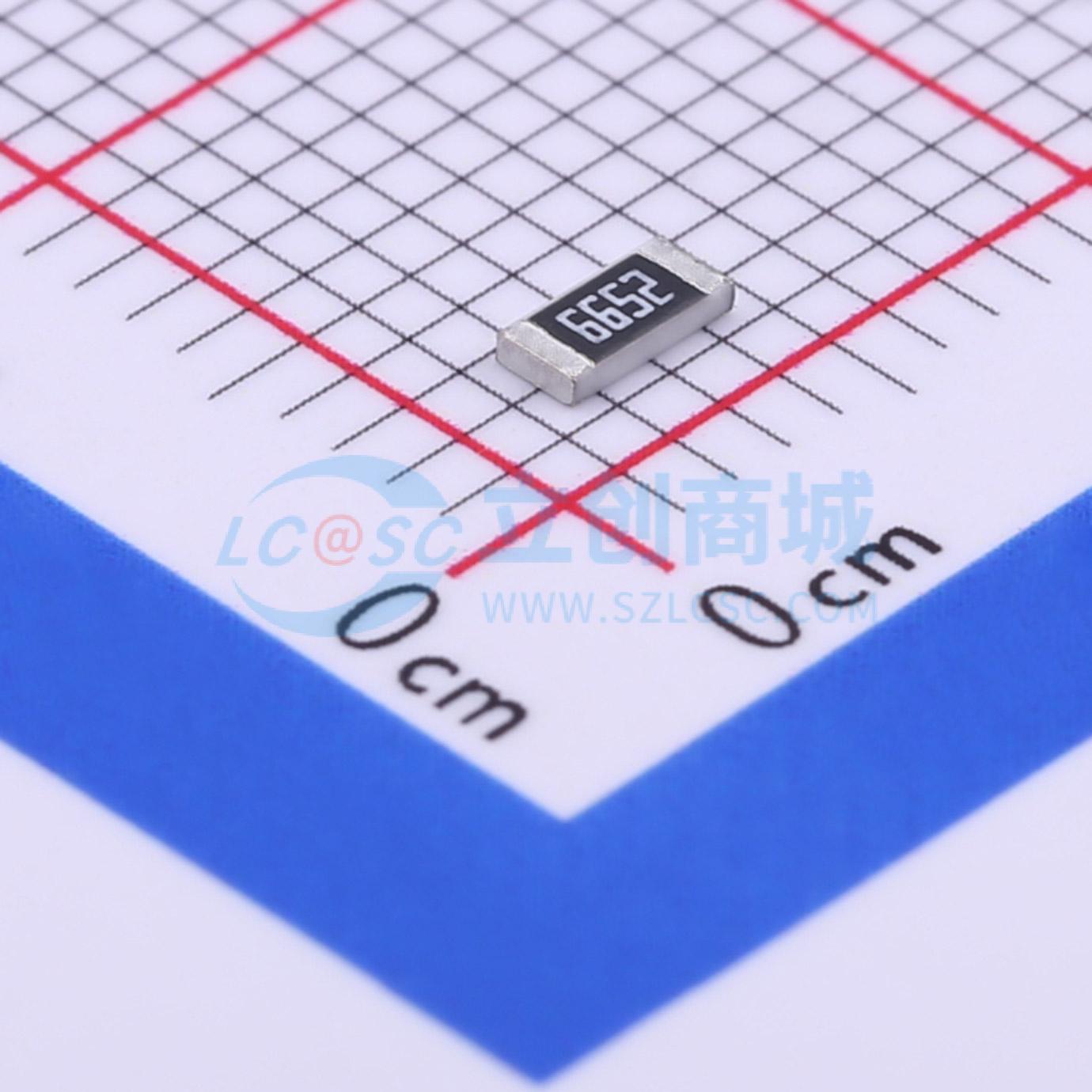 点击查看大图 CR1206F66K5P05实物图