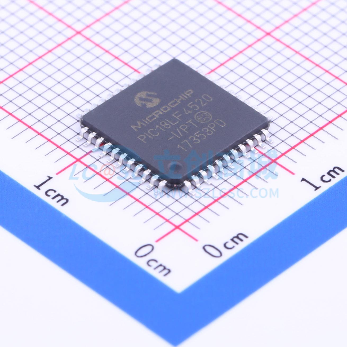 PIC18LF4520-I/PT实物图