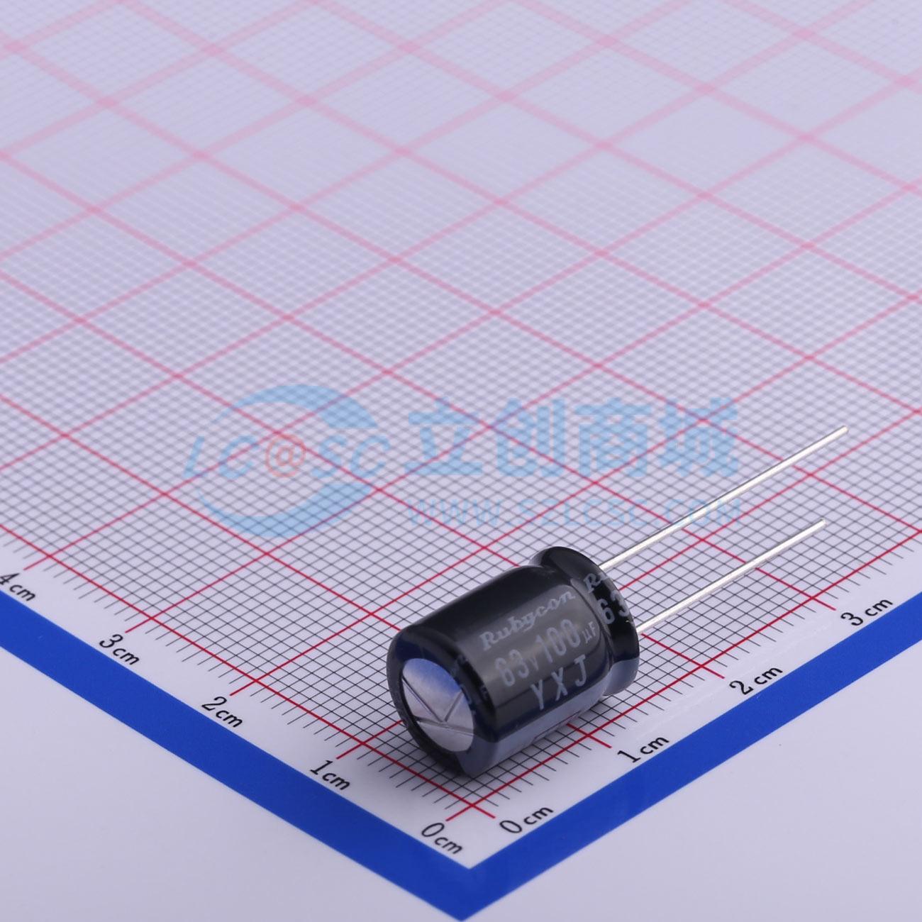 点击查看大图 63YXJ100M10X12.5实物图