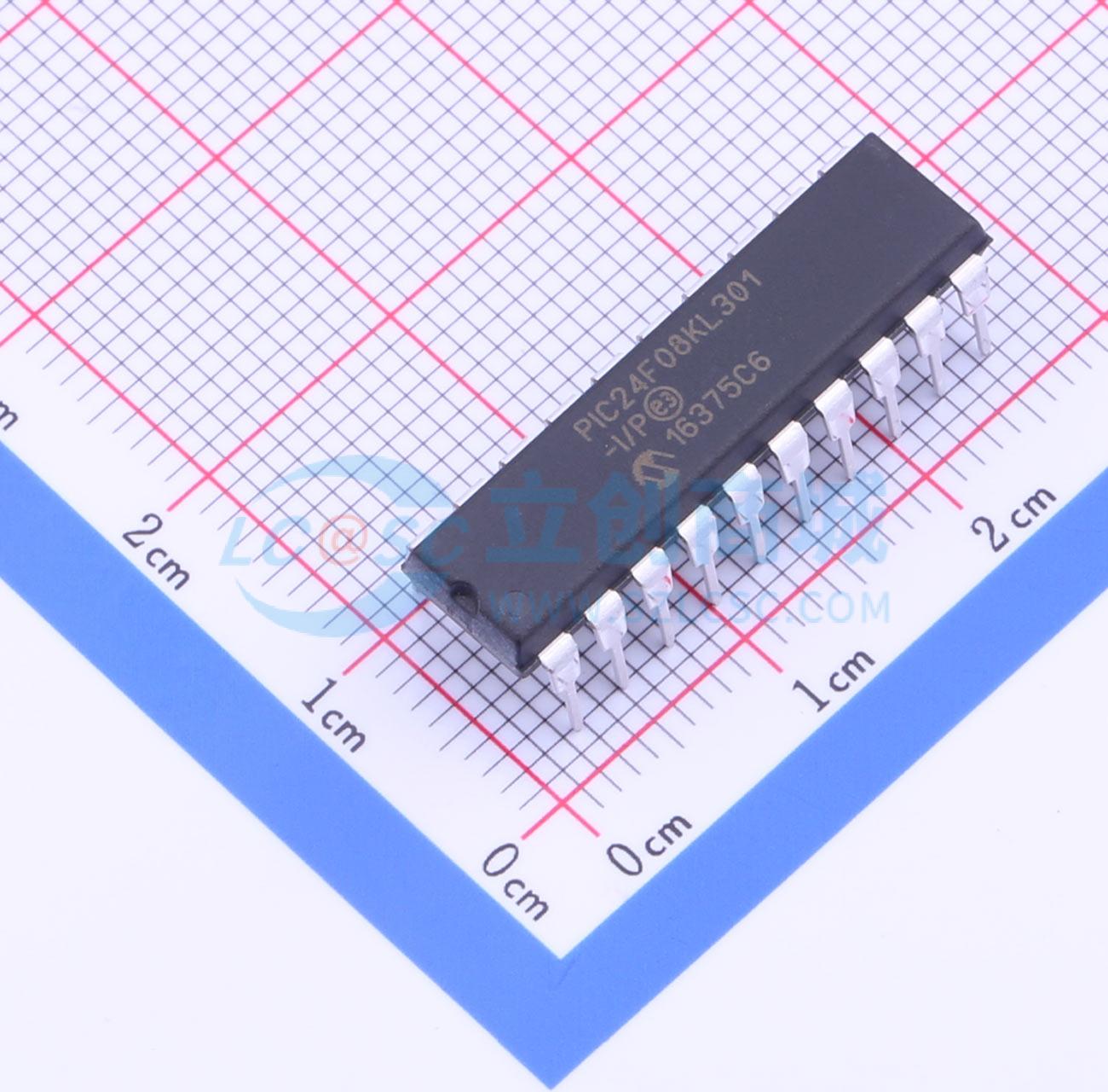 PIC24F08KL301-I/P实物图