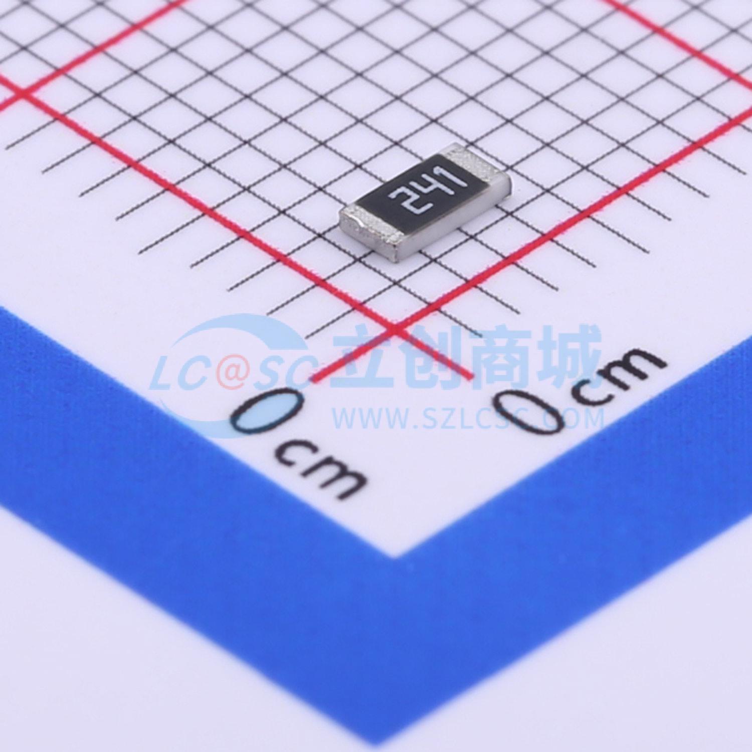 点击查看大图 CR1206J240RP05实物图