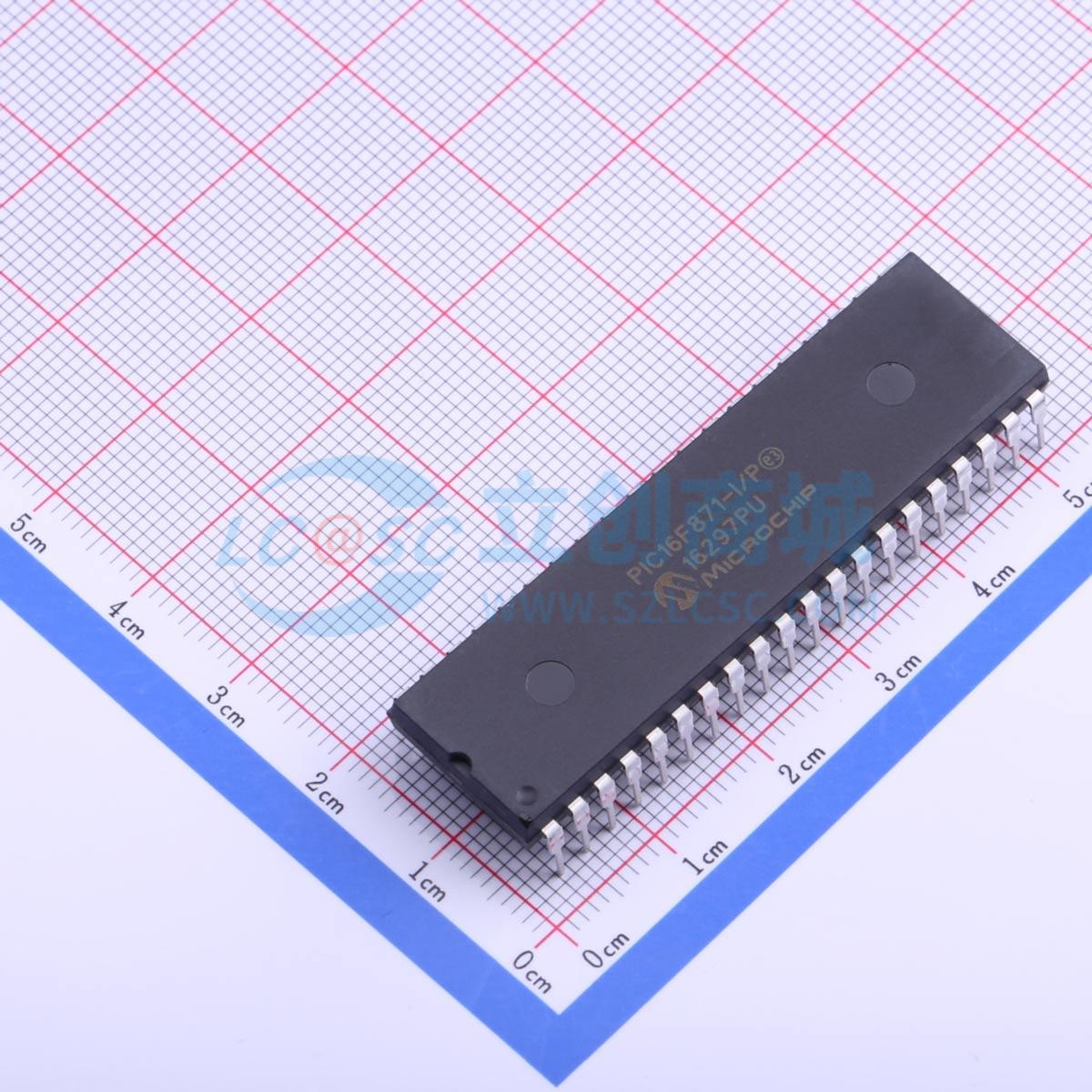 PIC16F871-I/P实物图
