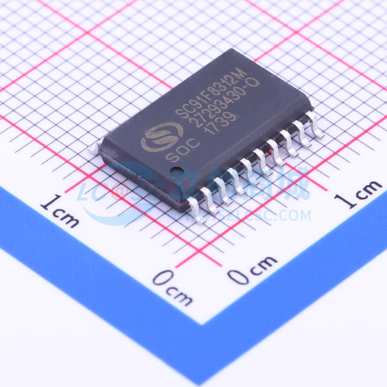 点击查看大图 SC91F8312M20U实物图