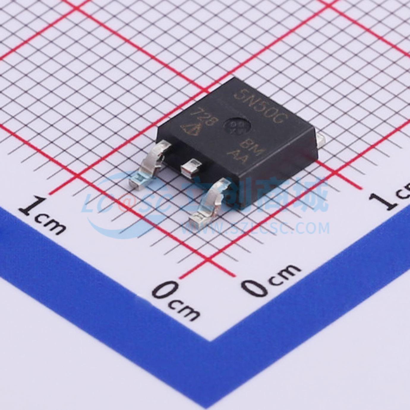点击查看大图 SPD5N50G实物图