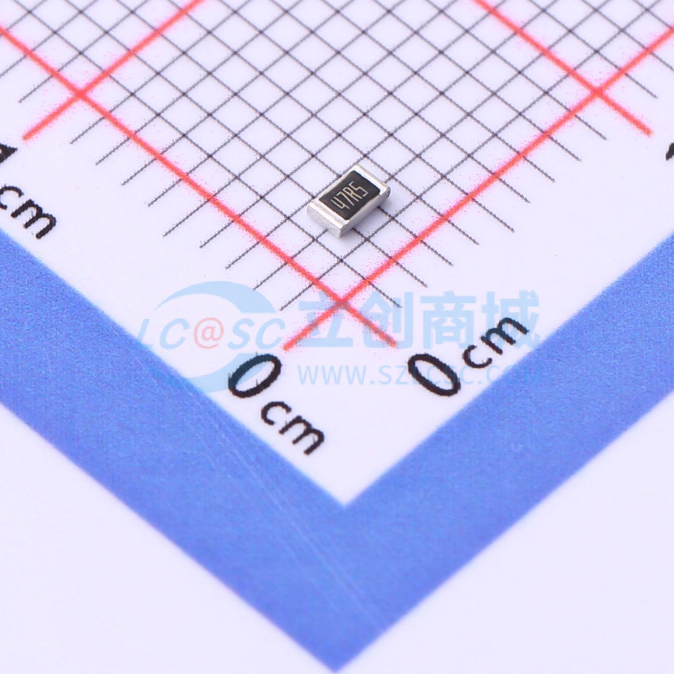 点击查看大图 ESR10EZPF47R5实物图