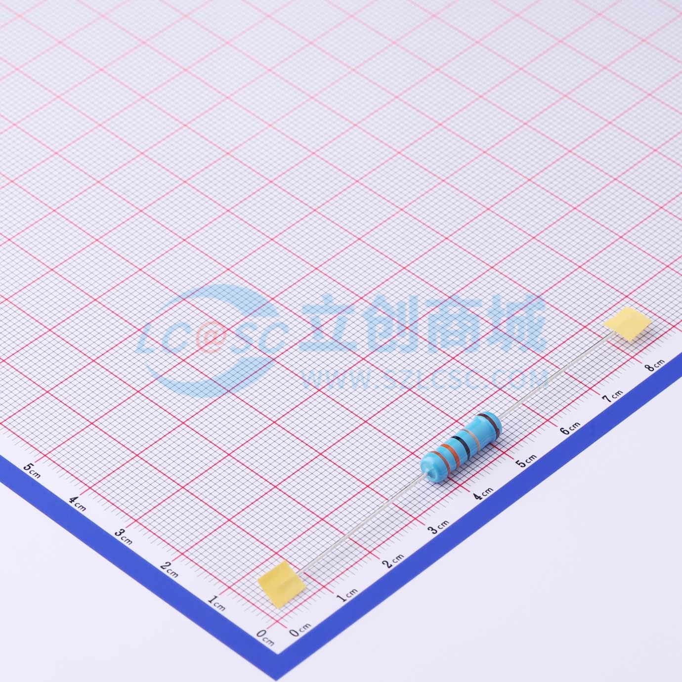点击查看大图 MF3WS-33Ω±1%T实物图