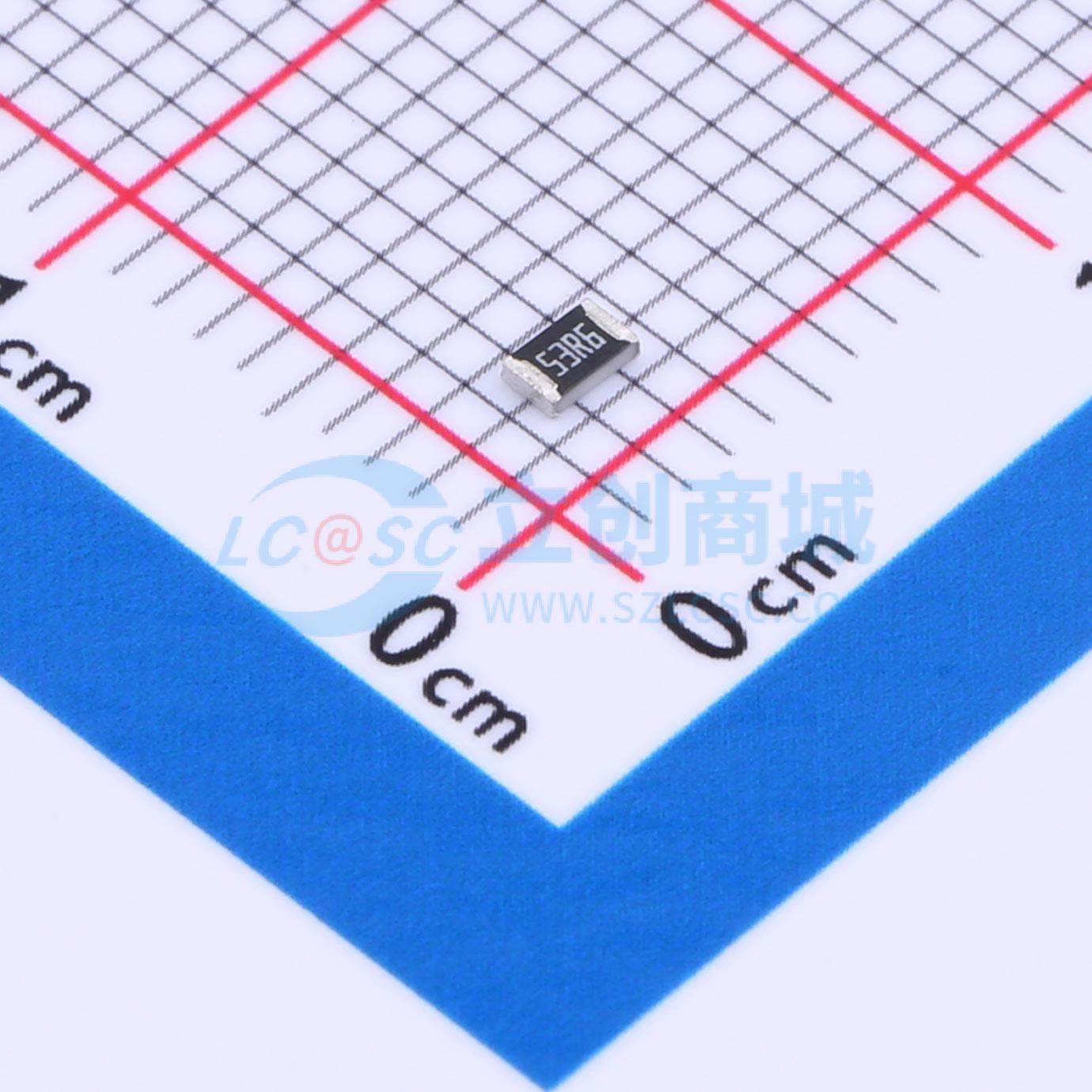 点击查看大图 RT0805BRD0753R6L实物图