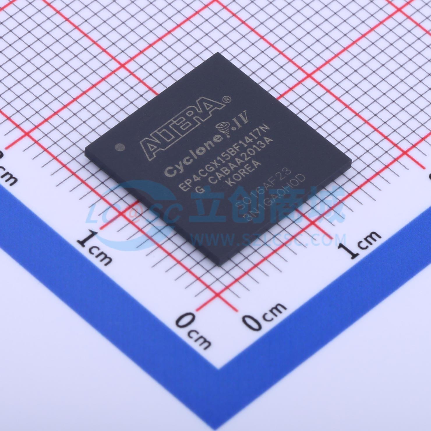 点击查看大图 EP4CGX15BF14I7N实物图