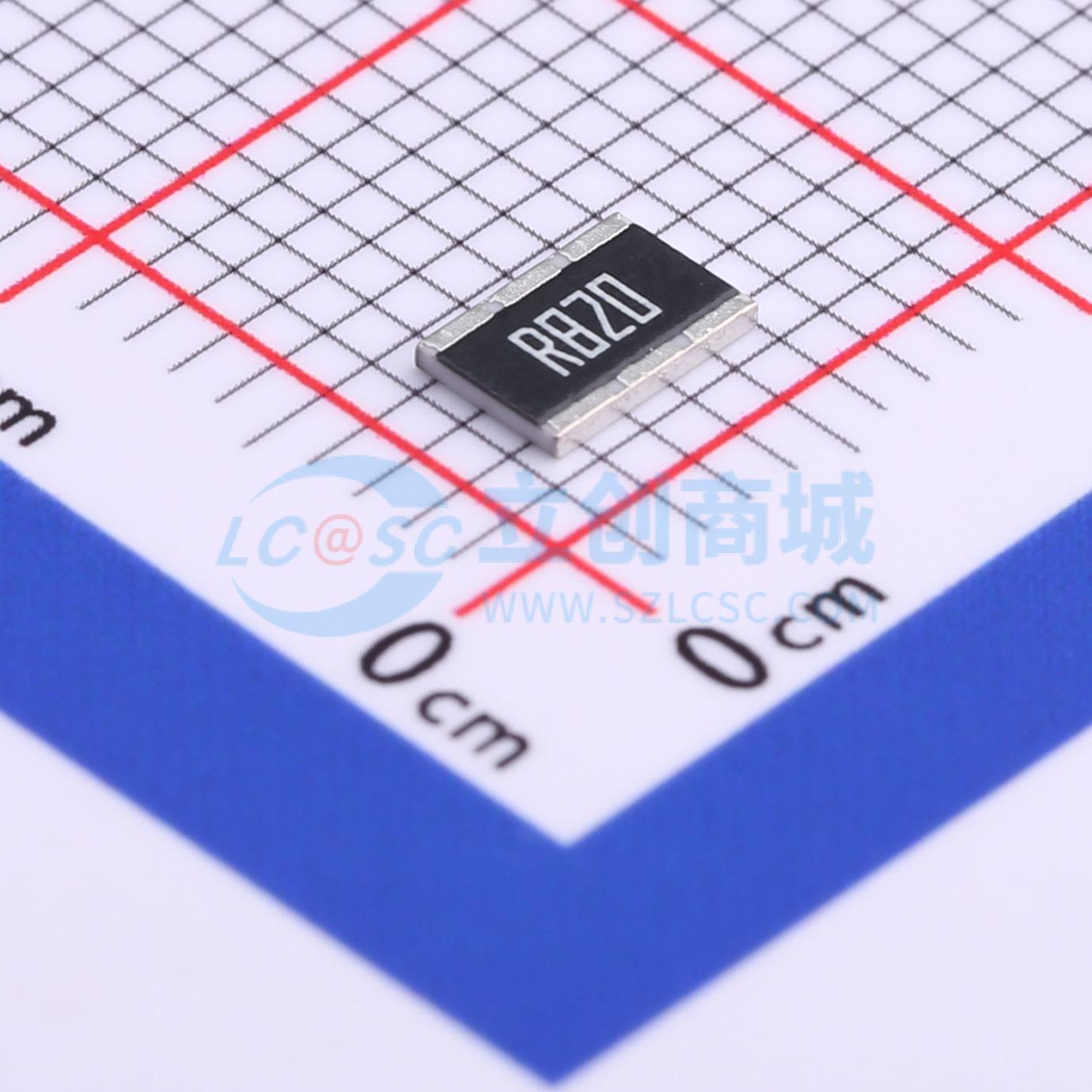 点击查看大图 RL1218JK-070R82L实物图