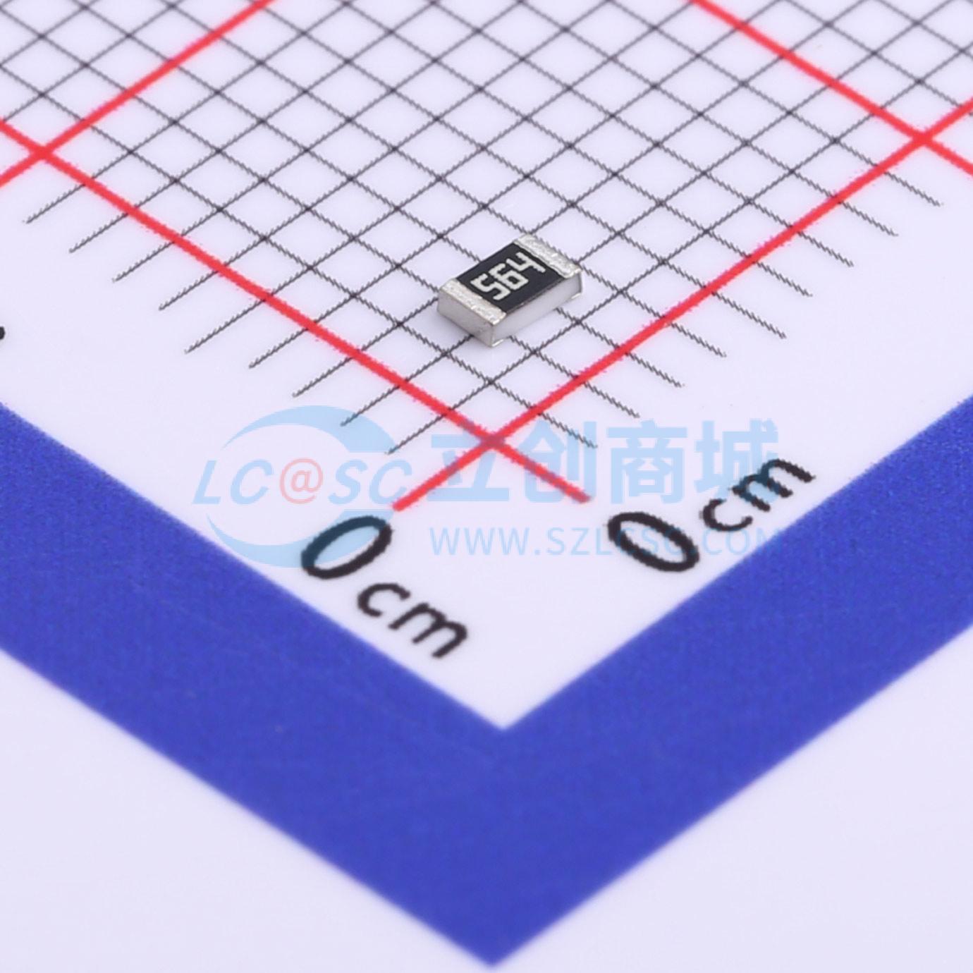 点击查看大图 RV0805JR-07560KL实物图