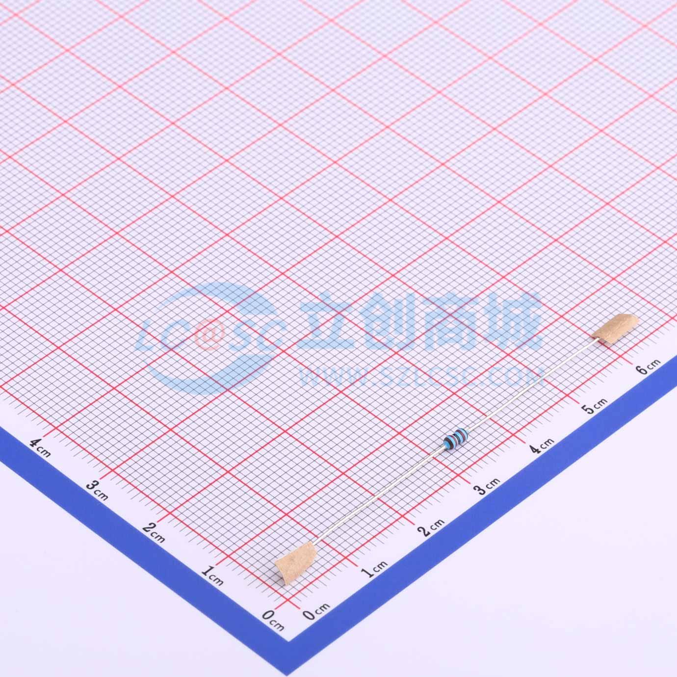 MF1/8W-12KΩ±1%T52实物图