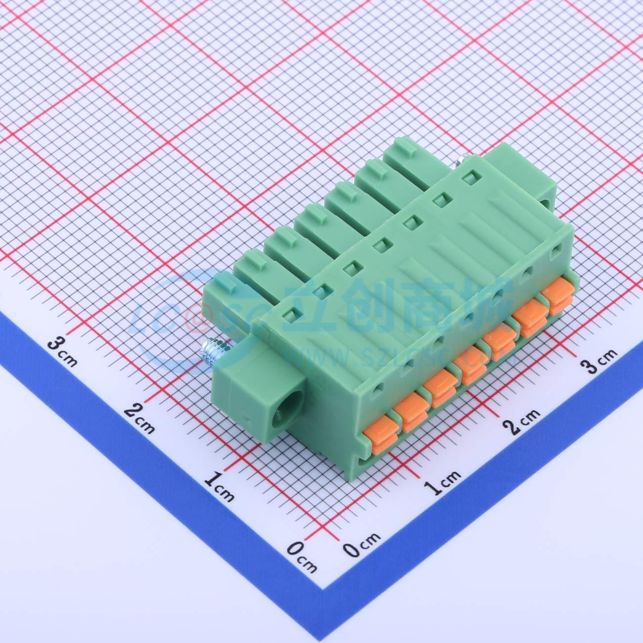 点击查看大图 KF2EDGKDM-3.81-7P实物图