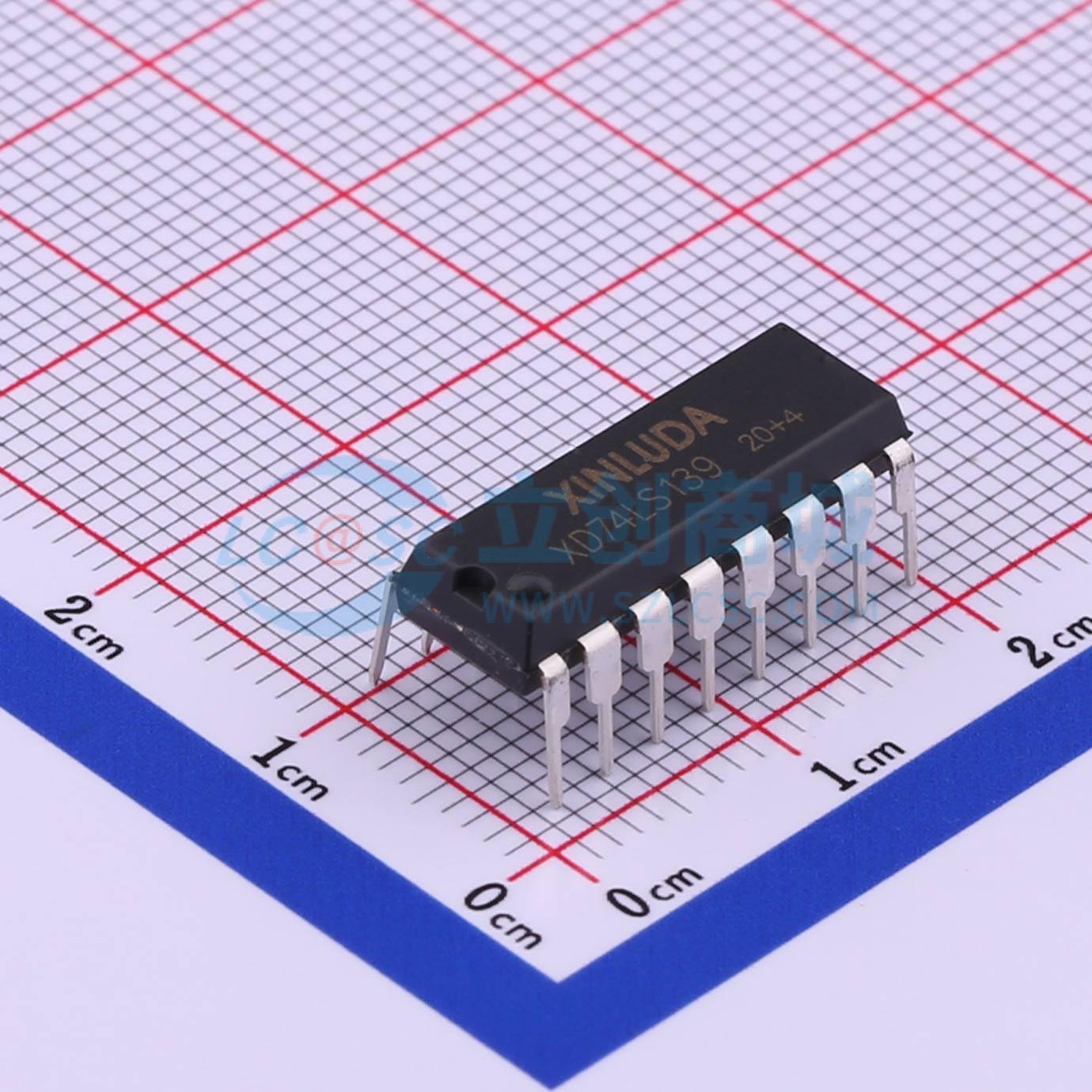点击查看大图 XD74LS139实物图