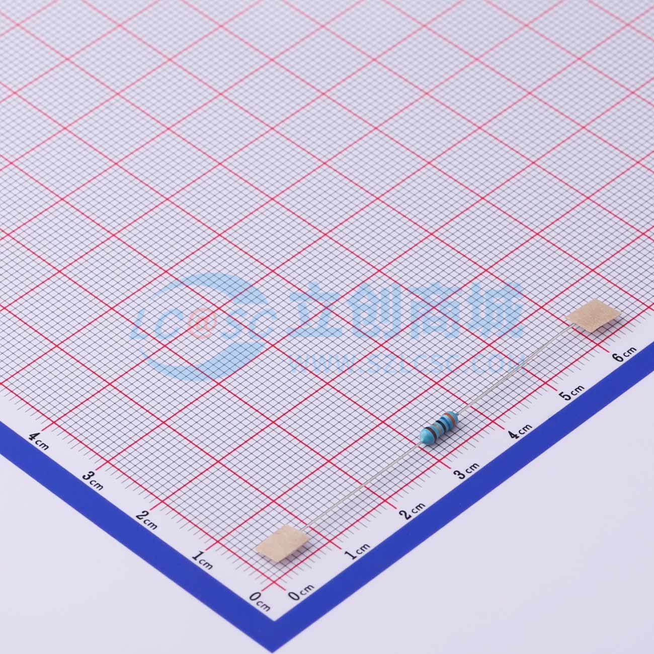 MF1/4W-36Ω±1%T52实物图