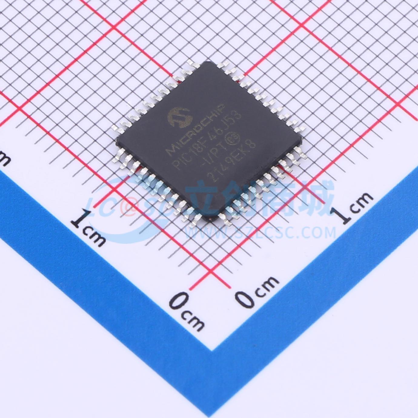 点击查看大图 PIC18F46J53-I/PT实物图