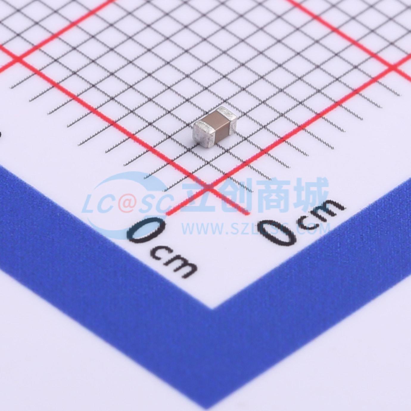 点击查看大图 CC0603JRX7R6BB105实物图