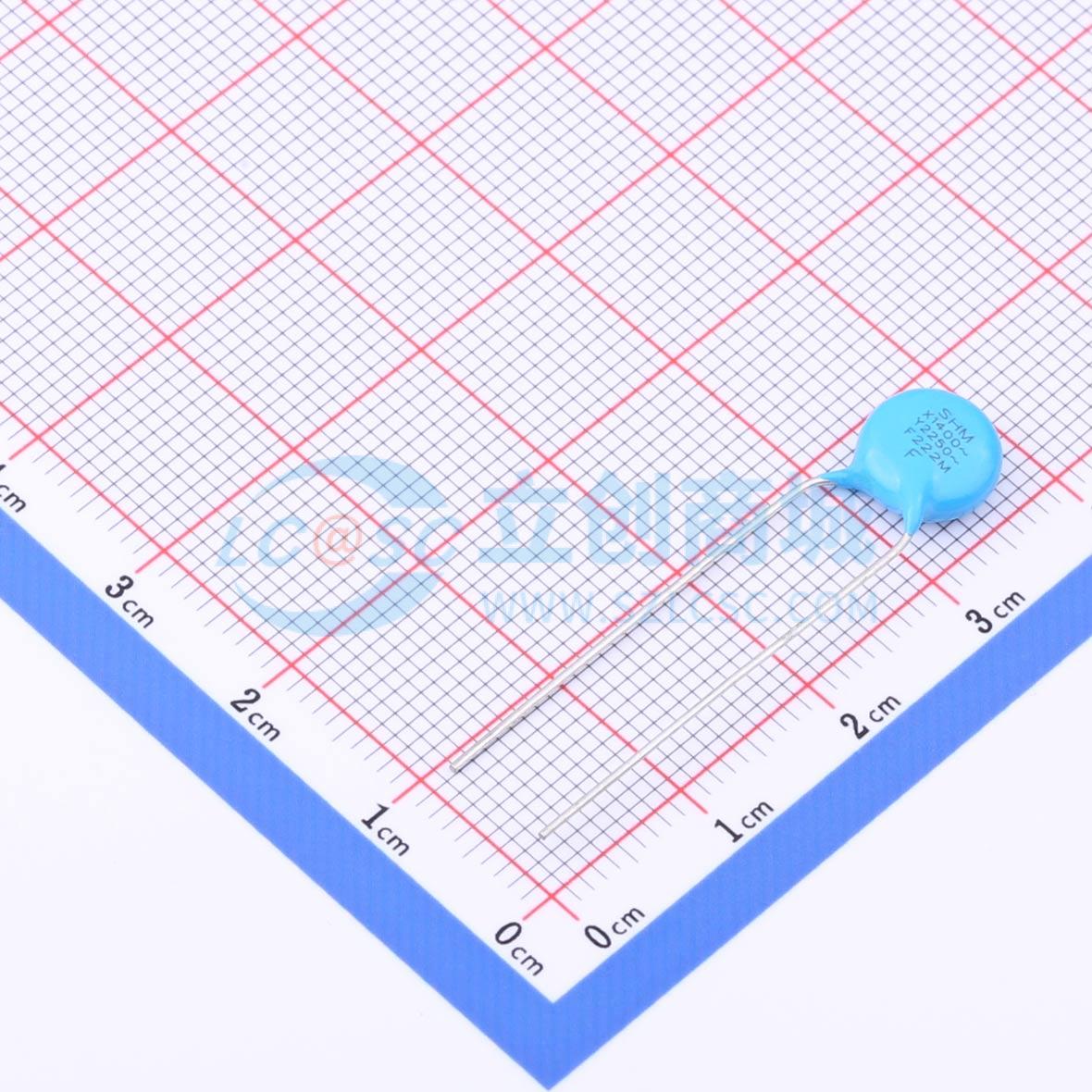 点击查看大图 DCF222M34Y5VQ6BL7A0实物图