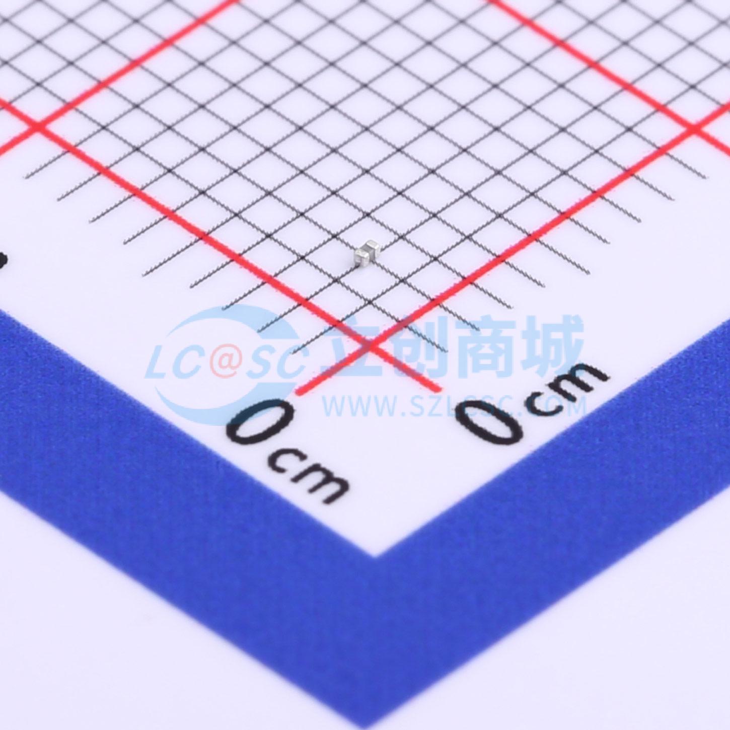 点击查看大图 C0201C0G0R8C250NTA实物图