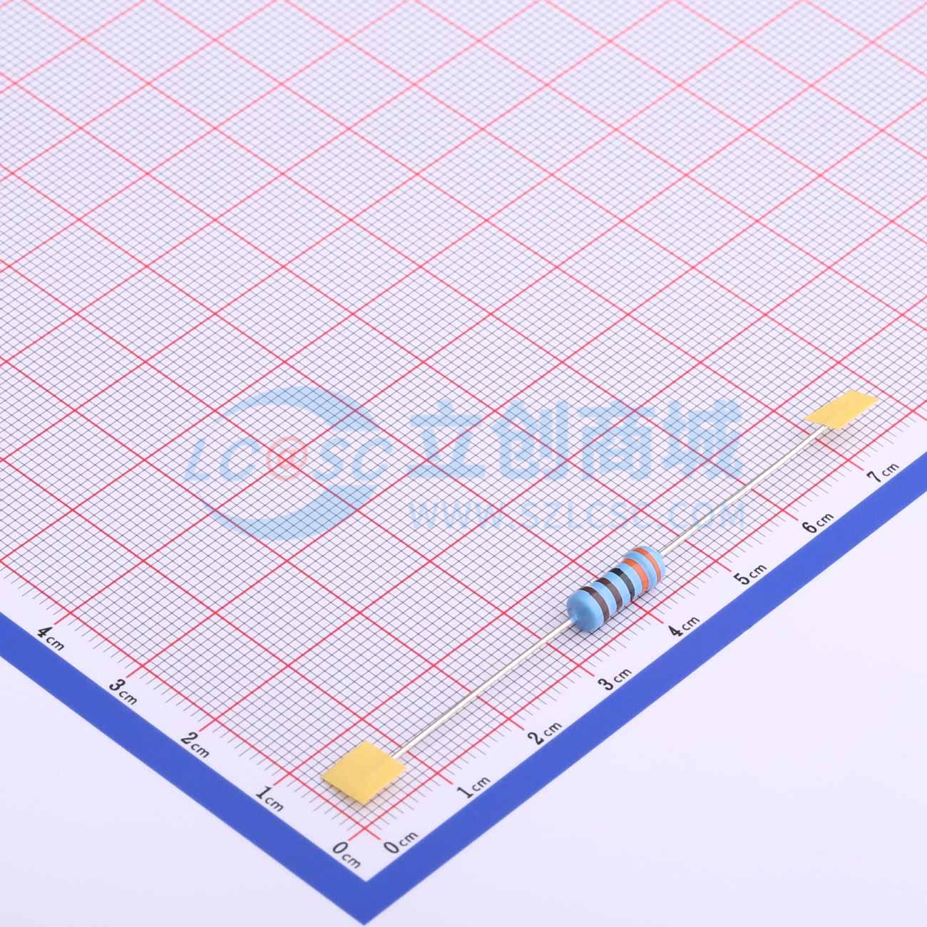 点击查看大图 MF2WS-3.3KΩ±1%T实物图