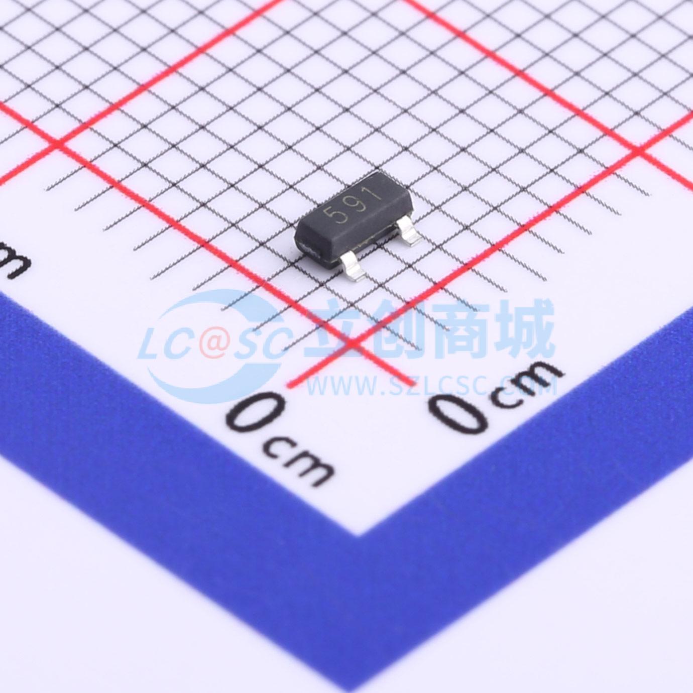 点击查看大图 FMMT591-TP实物图