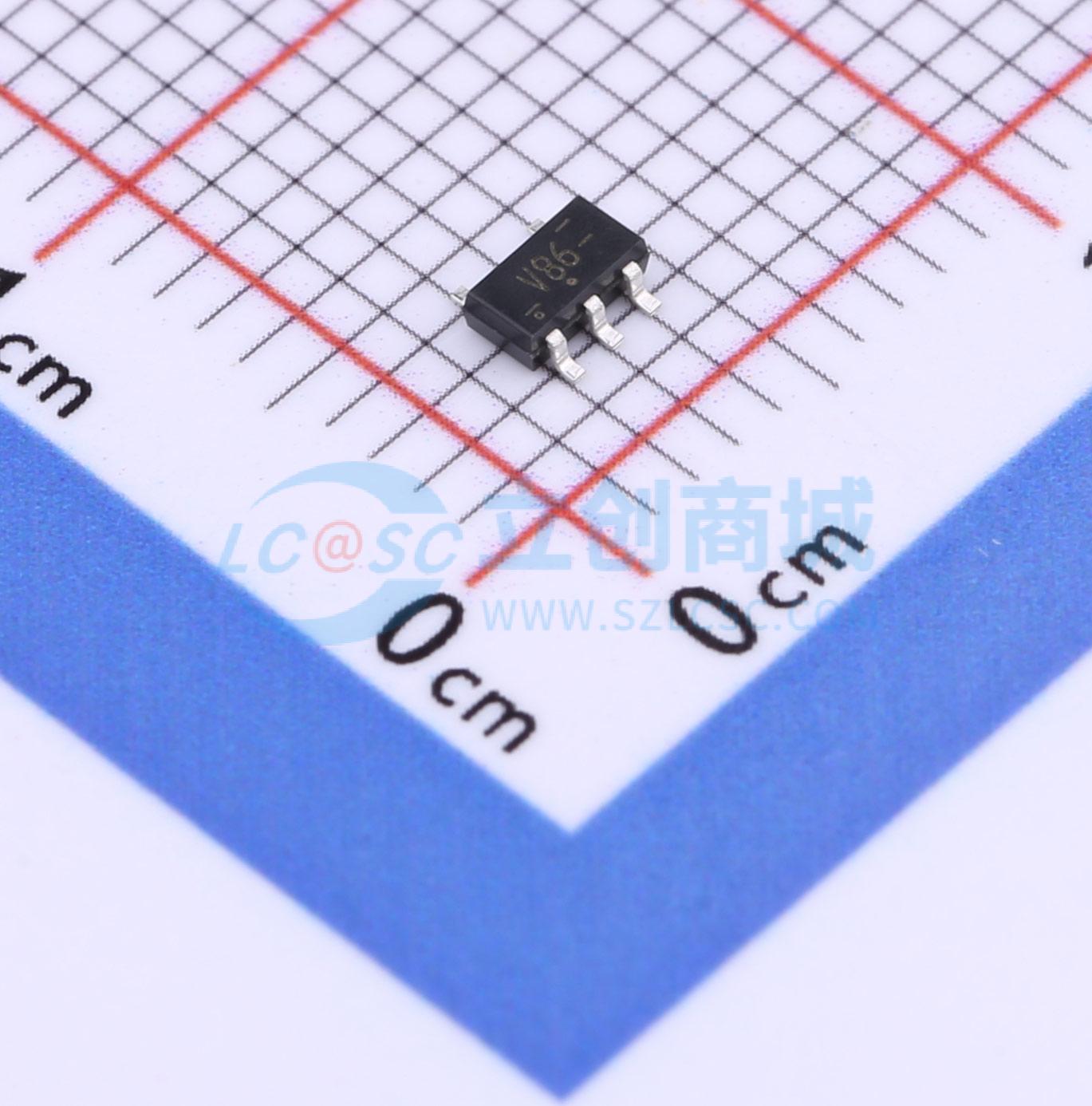 点击查看大图 74LVC1G86GV,125实物图