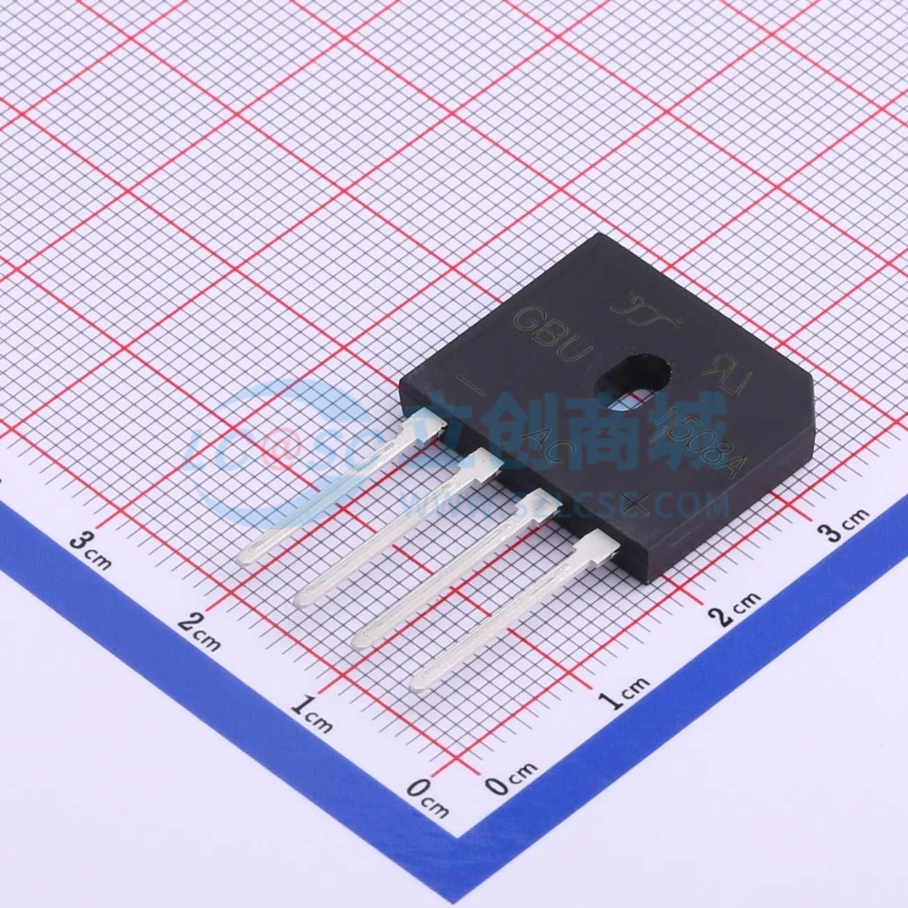 点击查看大图 GBU1508A实物图