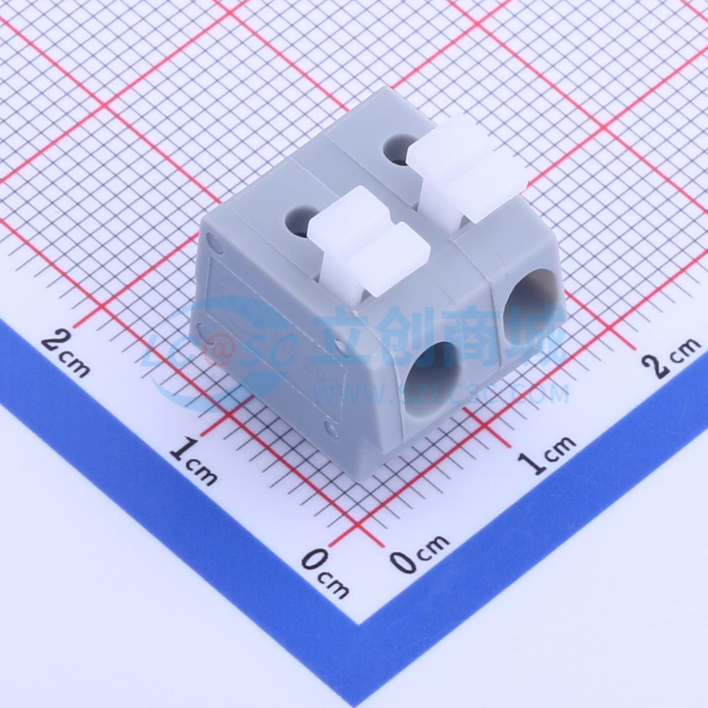 点击查看大图 KF202-7.5-2P实物图