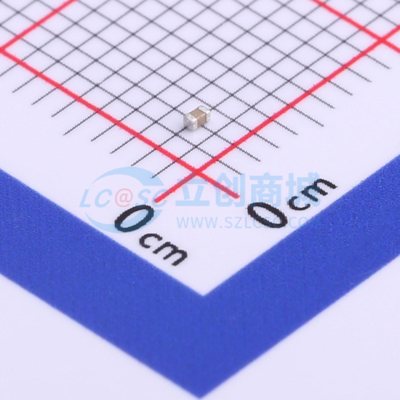 点击查看大图 CC0402KRX7R8BB562实物图