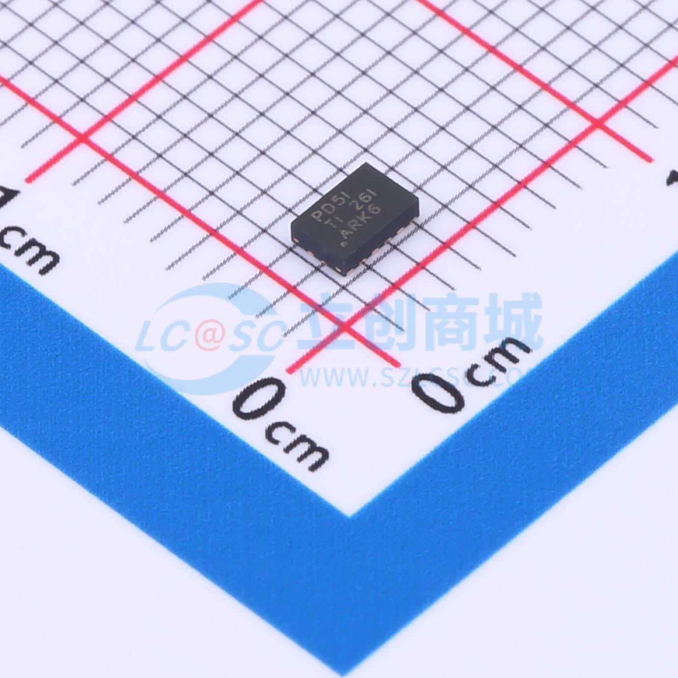 点击查看大图 TPS62745DSST实物图